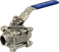 Vanne inox F/F - A souder BUTT WELDING