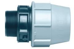 Adaptateur mâle pour tube PE 